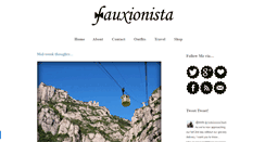 Desktop Screenshot of fauxionista.com